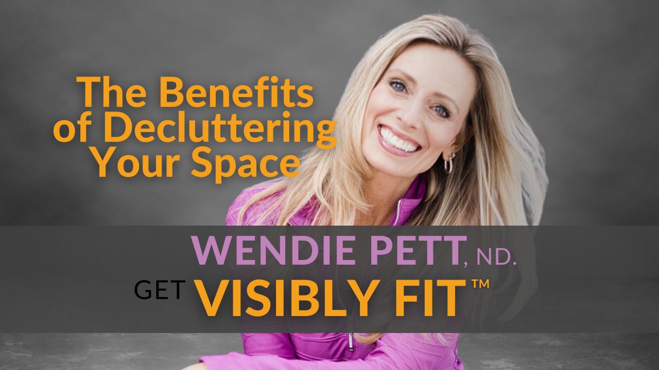 Photo of Wendie Pett and the Visibly Fit™ Podcast logo